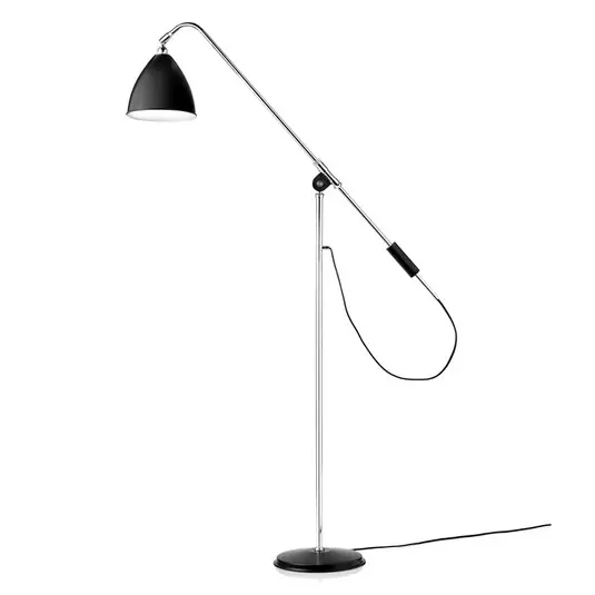 Letzte Chance Bestlite BL4 Stehleuchte Ø21 Chrom/Schwarz - GUBI