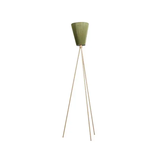 Oslo Wood Stehleuchte Beige/Olive - Northern Direktkauf