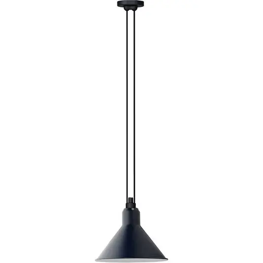 Preis Gesenkt 322 L Pendelleuchte Konisch Blau - Lampe Gras