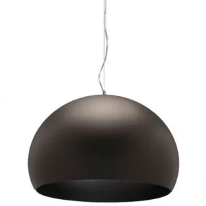 Big FL/Y Pendelleuchte Braun - Kartell Neu