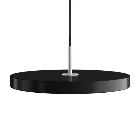 Asteria Pendelleuchte Black/Steel Top - UMAGE Nur Für Kurze Zeit