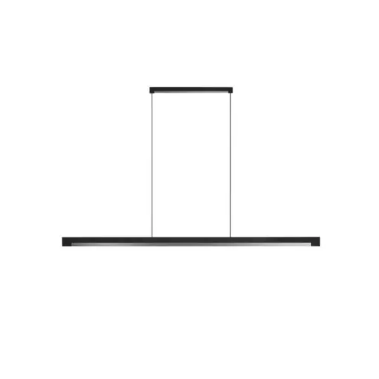 Inlay S1400 Linear Hängelampe, schwarz/silber - Light-Point Angebot