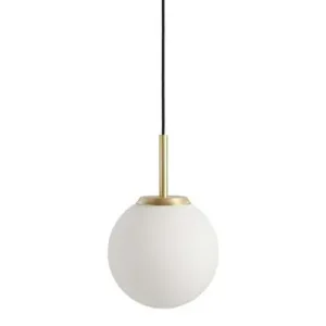 Palla P135 LED-Pendelleuchte, Opal/Messing, CCT - Antidark Billig