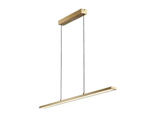 Neue Ware Slim S1200 Pendelleuchte 2700/3000K Brass - LIGHT-POINT