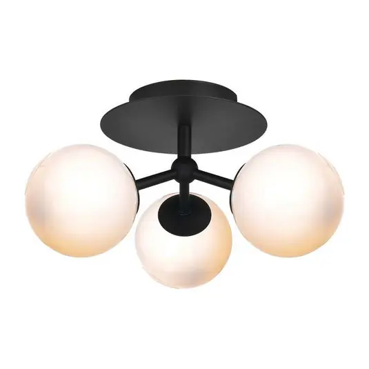 Versand Am Gleichen Tag Atom Trio Deckenleuchte Opal - Halo Design