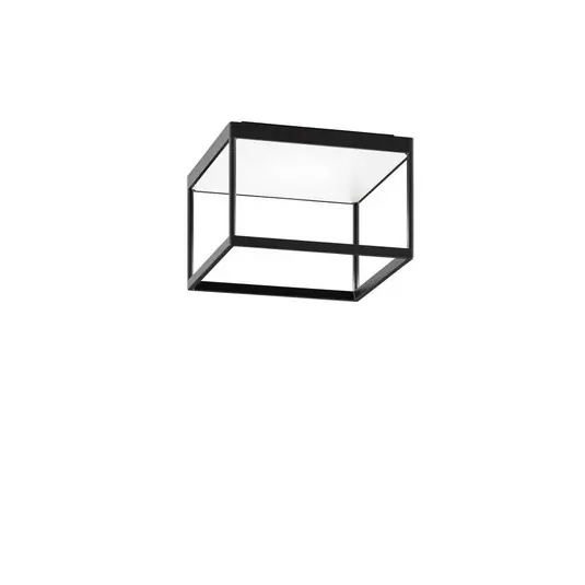 Reflex 2 LED-Deckenlampe, schwarz/weiß - Serien Lighting Billig