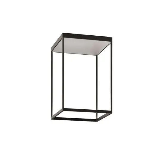 Reflex 2 LED-Deckenleuchte, schwarz/silber - Serien Lighting Highlight
