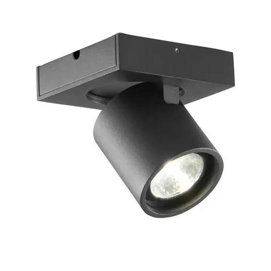 Echt Focus 1 LED Deckenleuchte 3000K Schwarz - LIGHT-POINT