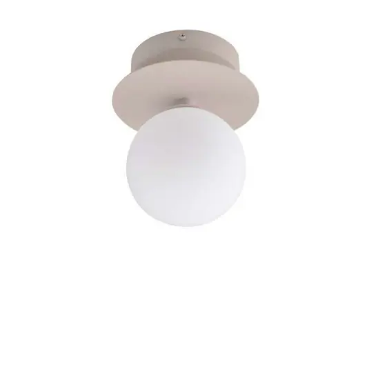 Art Deco Deckenlampe, IP44, braun/weiß - Globen Lighting Knallerangebot