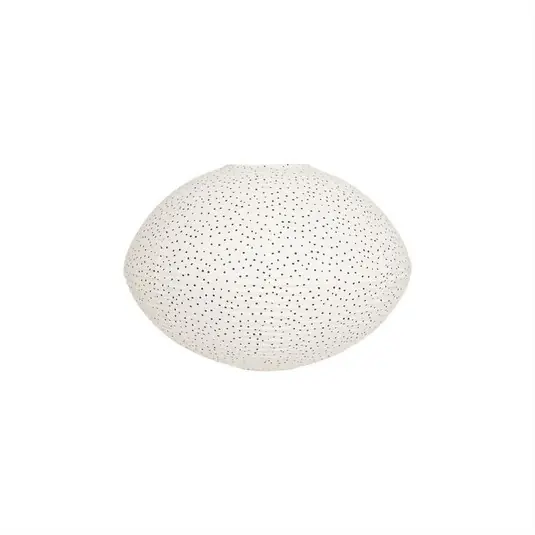 Ausverkauf Moyo Lampenschirm, weiß/Punkte, Ø 31 cm - OYOY Living Design