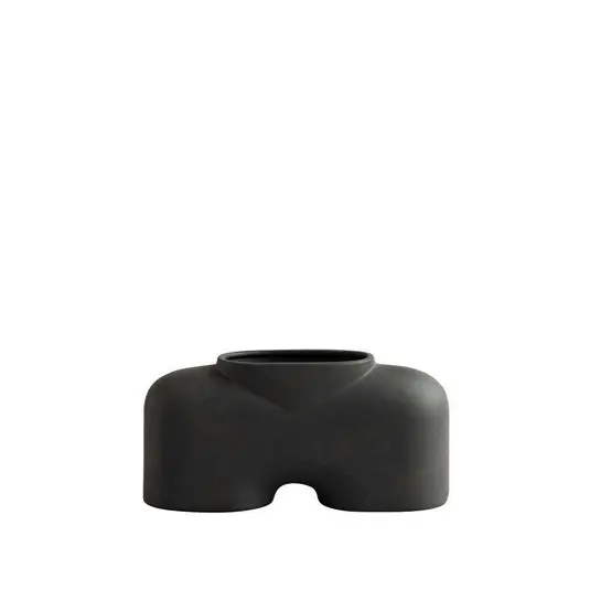 Cobra Fat Vase Medio Coffee - 101 Copenhagen Top-Angebot