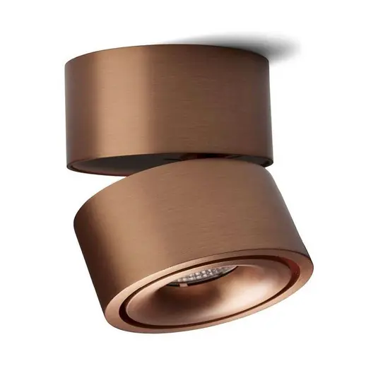 Easy W100 LED Aufgesetzter Spot 2700K Rose Gold - Antidark Top-Seller