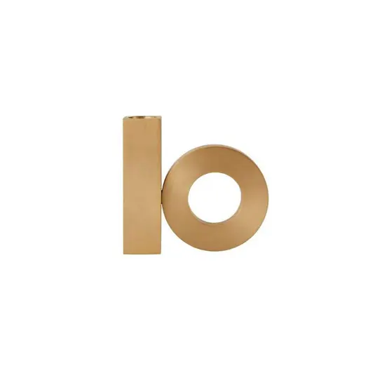 Baari Solid Brushed Brass Candleholder - OYOY Living Design Top-Seller