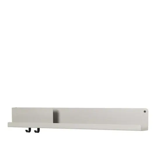 Must-Have Folded Shelves 96x13 Grey - Muuto
