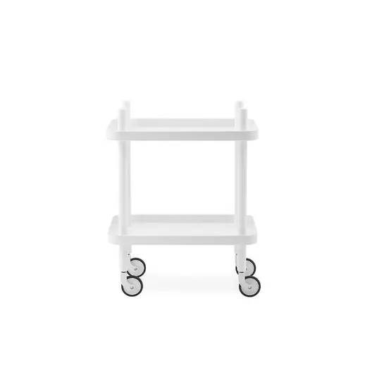Block Trolley White/White - Normann Copenhagen Versand Am Gleichen Tag