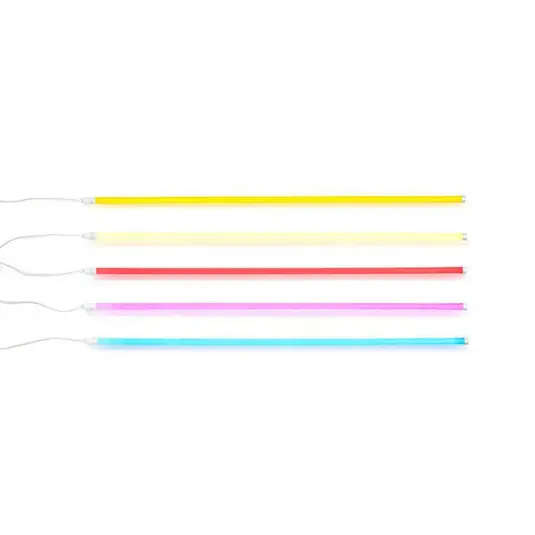 Zertifiziert Neon Tube LED-Röhre, gelb, Länge 1,5 m, Stecker - HAY