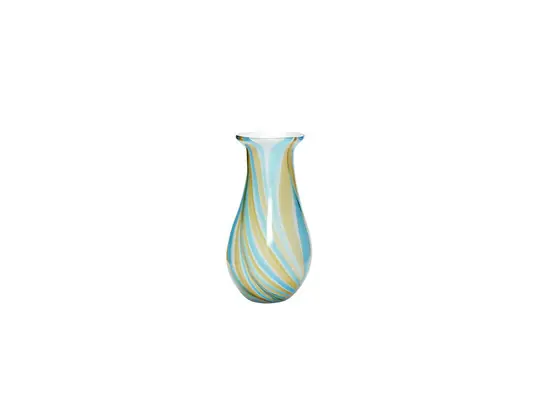 Zertifiziert Kaleido Vase Blue/Yellow - Hübsch