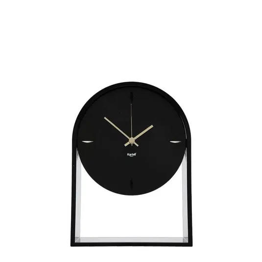 Air Du Temps Clock Black - Kartell Finale Aktion