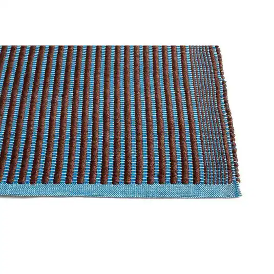 Kracherpreis Tapis Teppich 80 x 200 Chestnut/Blue - HAY