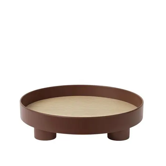 Abverkauf Platform Tablett Dunkel Red - Muuto