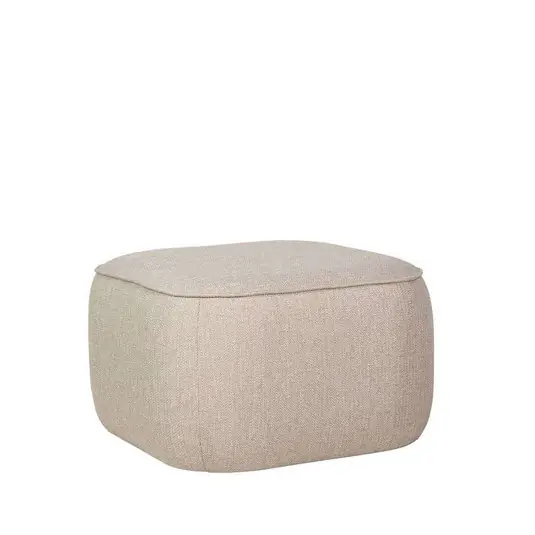 Cube Pouf Sand - Hübsch Bestpreis