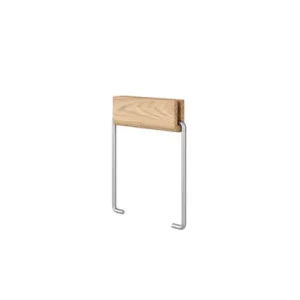 Neuheit Toilet Roll Holder Oak/Steel - Moebe