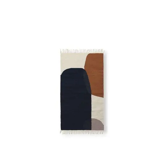 Rabatt Kelim Teppich Small Merge - Ferm Living