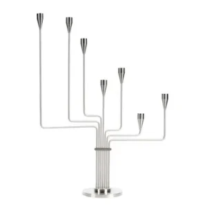Karlsvognen Kerzenhalter H63 Stainless Steel - Piet Hein Neue Ware