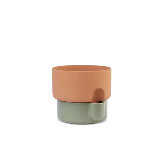 Rabatt Oasis Flowerpot Small Green/Terracotta - Northern