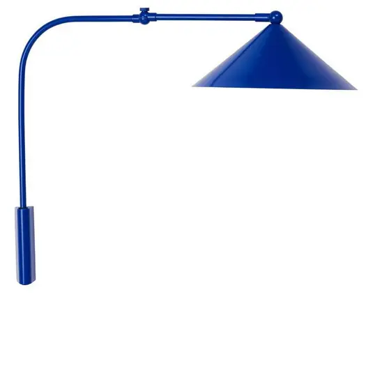 Zertifiziert Kasa Wandleuchte, blau, Metall, E27 - OYOY Living Design