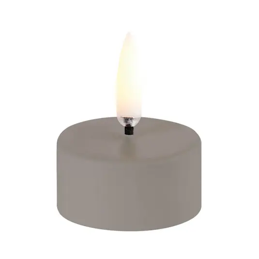 Günstig Teelicht LED w/Battery 4 x 2,1 cm Sandstone - Uyuni Lighting