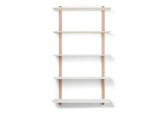 Expressversand Nivo Regal Large E Hell Eiche/Weiß - GEJST