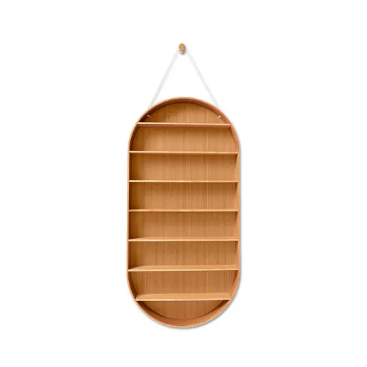 Oval Dorm Regal Olieret Eiche - Ferm Living Sonderaktion