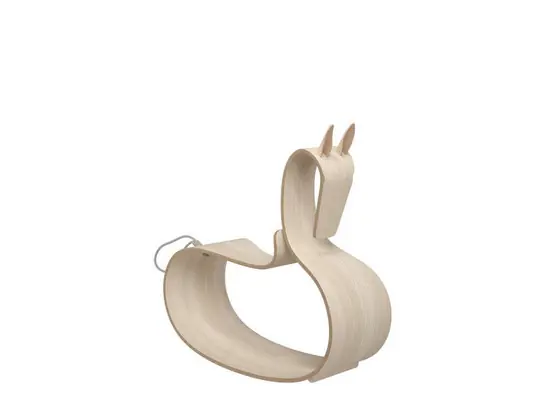 Neue Kollektion Rocking Horse Schaukelspielzeug Ash Veneer - Fritz Hansen