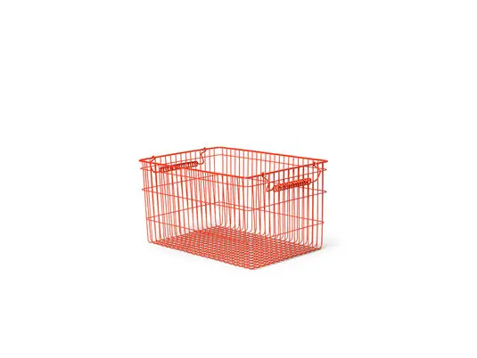 Solange Der Vorrat Reicht Cala Stackable Aufbewahrung Set of 2 Poppy Rot - Ferm Living