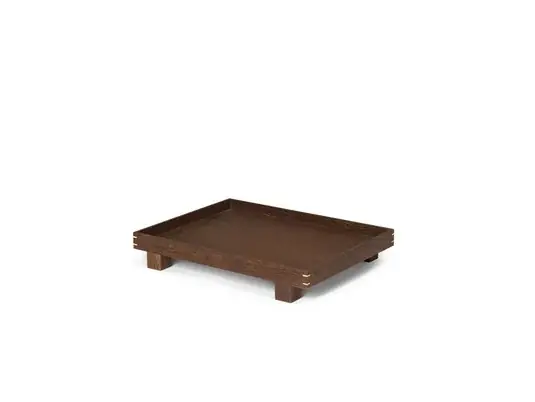 Wochenendangebot Bon Tablett Small Smoked Oak - Ferm Living
