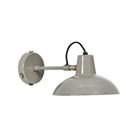 Jetzt Kaufen Desk Wandlampe grau, Ausladung 30 cm, Stecker - House Doctor