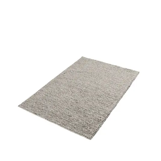 Tact Teppich Dunkel Grey 140x90 - Woud Neuheit