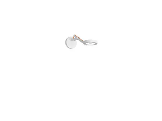 Billig String W0 Wandleuchte TW Matt White/Orange - Rotaliana