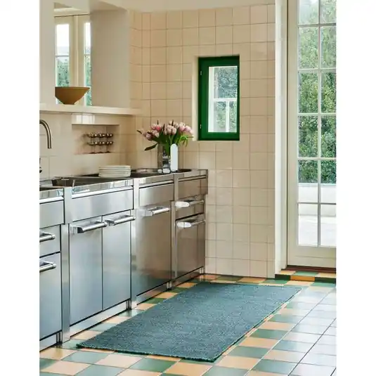 Schnäppchen Moiré Runner 200x80 Lilac - Hay