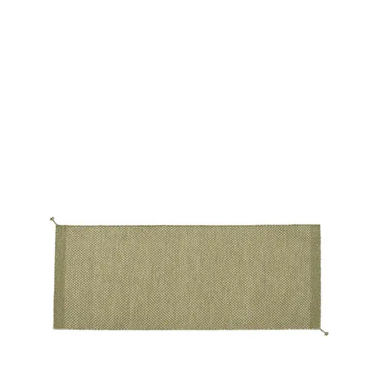 Ply Teppich rPET 200x80 Moss Grün - Muuto Markenware