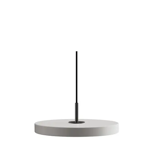 Asteria Plus Hängelampe, Ø 30 cm, hellgrau/schwarz - UMAGE Begrenztes Angebot