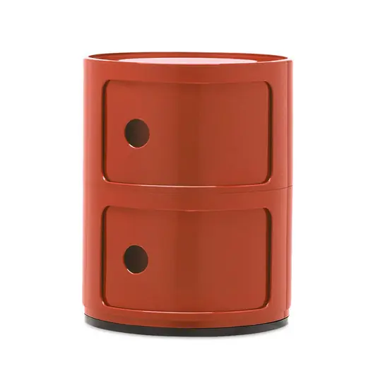 Componibili 2 Beistelltisch Orange - Kartell Schneller Versand