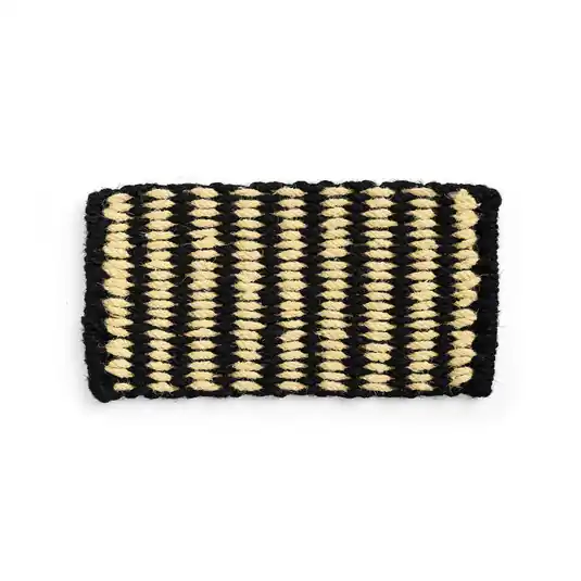 Coco Stripe Wide Türmatte Schwarz /Weiß - Hay Schneller Versand