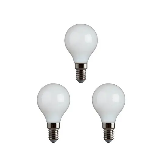 3-pack Leuchtmittel LED E14 4W Opal CRI95 dimmbar - e3light Begrenztes Angebot