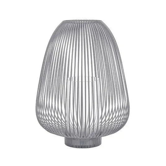 Kracherpreis Lyva Laterne L Steel Gray - Blomus