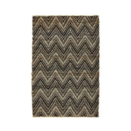 Aktuell Monta Teppich Schwarz/Natural - House Doctor