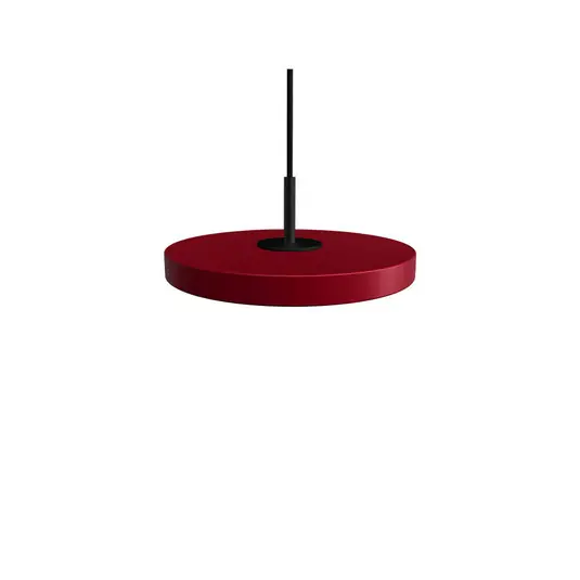 Asteria Pendelleuchte Micro Ruby Red/Black Top - UMAGE Begrenztes Angebot
