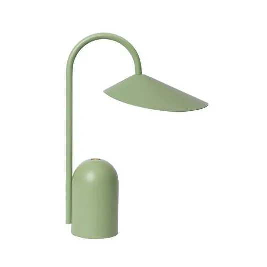Solange Der Vorrat Reicht Arum Portable Tischleuchte IP44 Tea Green - Ferm Living