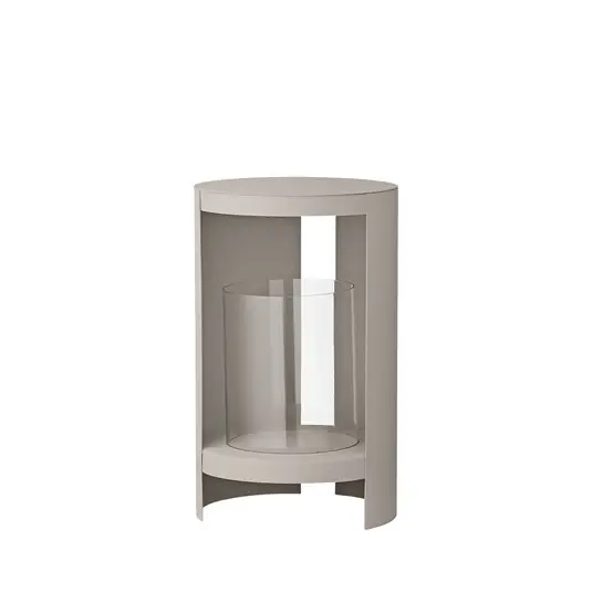 Ora Laterne Ø26,4xH43,4 Taupe - AYTM Aktuell